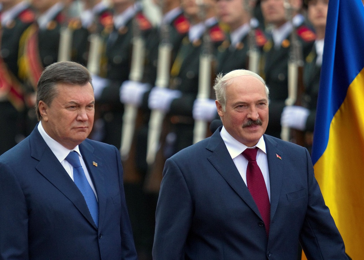 Виктор Янукович и Александр Лукашенко 
